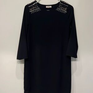 Mini navy blue cocktail dress. Dress up or dress down.